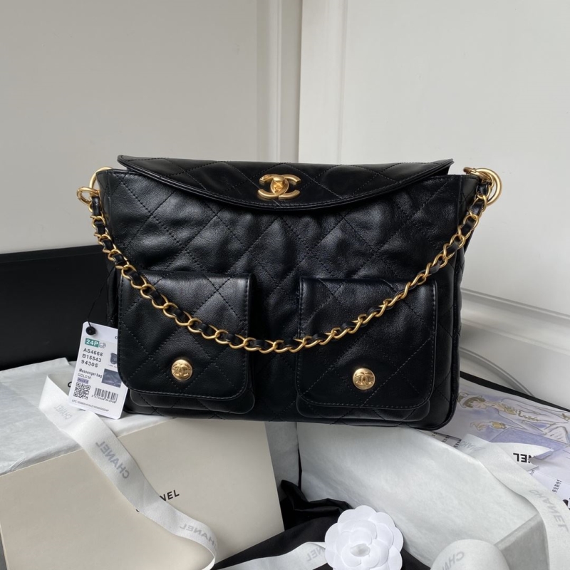 Ch*el top handle bags
